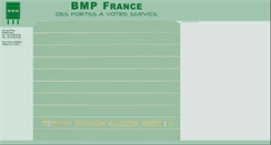 Desktop Screenshot of bmpfrance.com